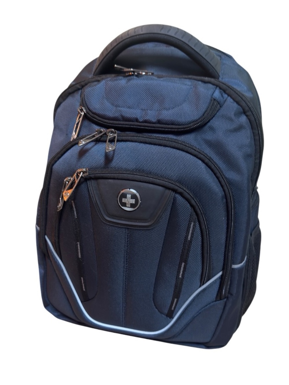 Swissdigital Design TERABYTE 15.6” TSA Laptop USB Charging RFID Backpack NWOT